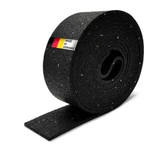 Gummigranulatstreifen