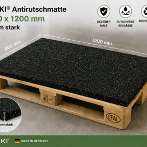 Antirutschzuschnitt PIKKI® 720 für Paletten Auflage 800 X 1200 mm